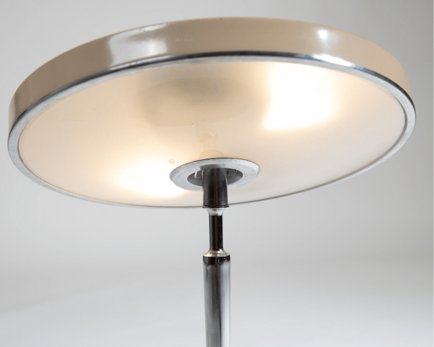 Extremely rare Fase lamp in beige by GEI, 1960's - COLLECTORS RDAM