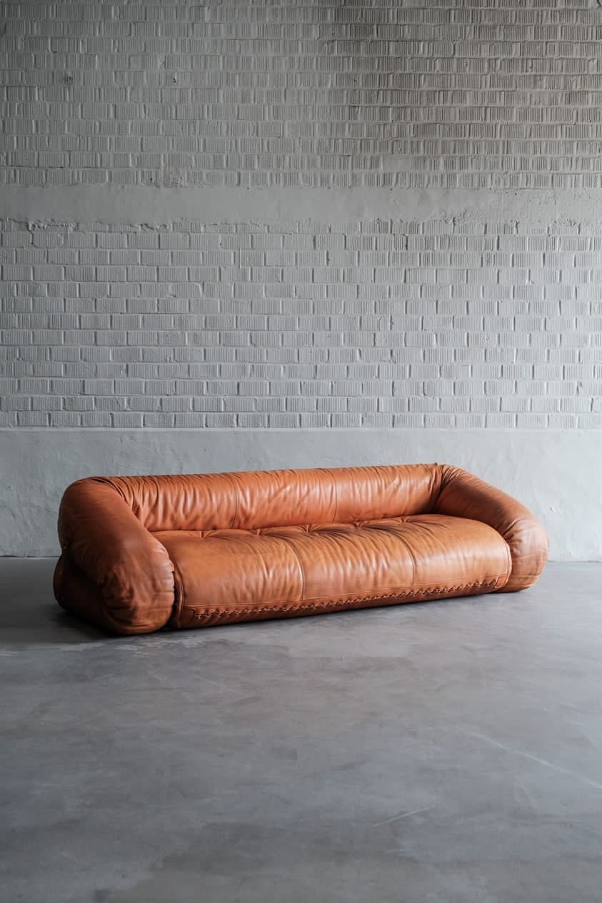 Anfibio sofa by Alessandro Becchi for Giovanetti 1970 - paulette in t stad 