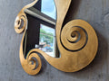 Arti E Mestieri Gilded Postmodern Mirror, Italy - COLLECTORS RDAM