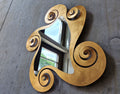 Arti E Mestieri Gilded Postmodern Mirror, Italy - COLLECTORS RDAM
