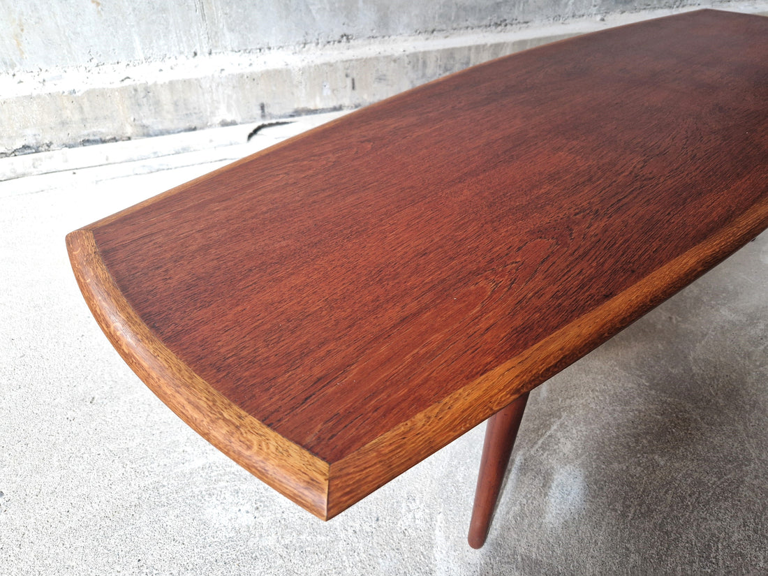 Danish Mid - century Teak Coffee Table, 1960s - COLLECTORS RDAM