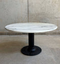 Dining table by Thonet, metal and marble, Germany, 1970s - COLLECTORS RDAM
