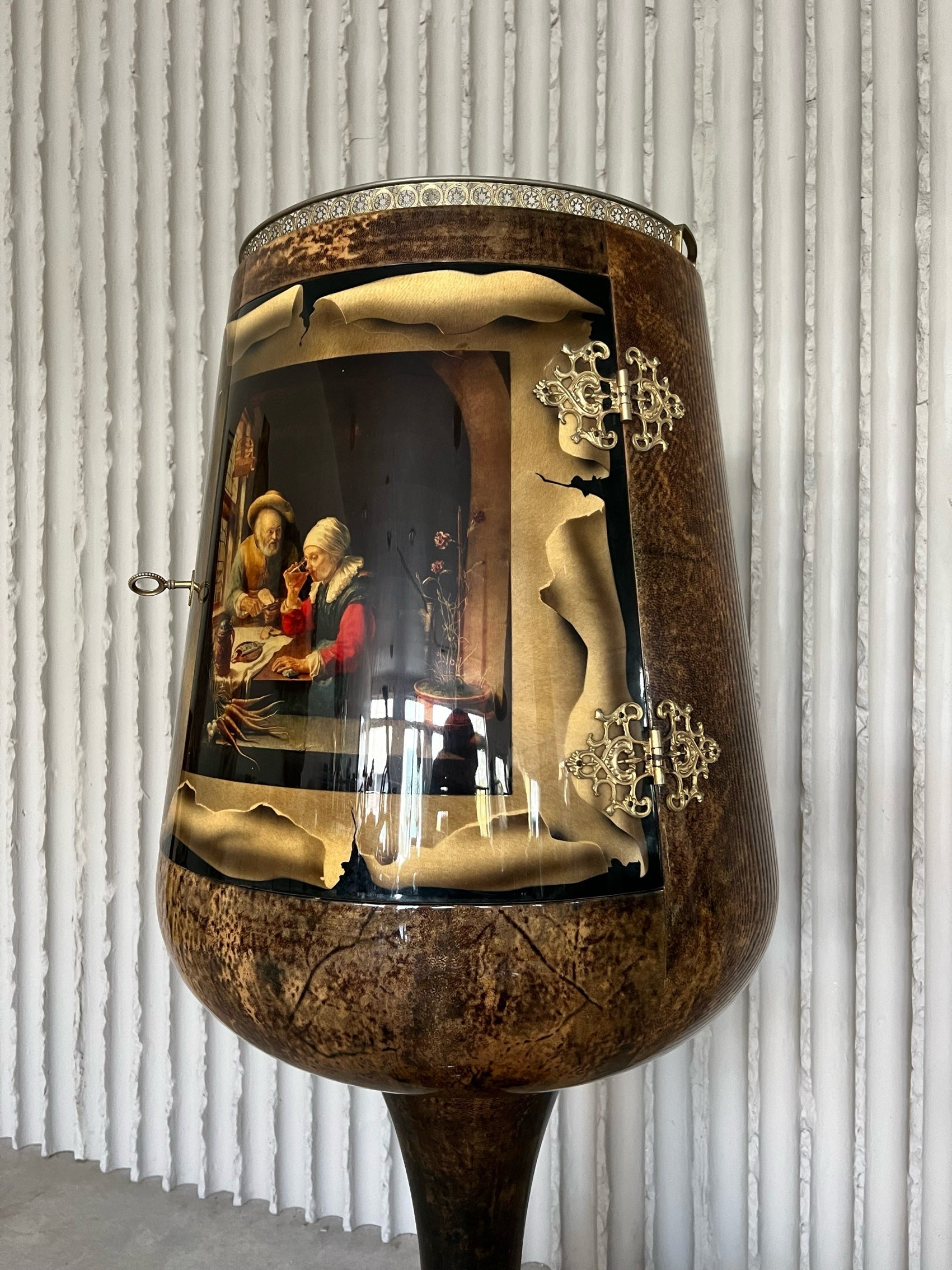 Dry bar by Aldo Tura, Italy 1960s - COLLECTORS RDAM