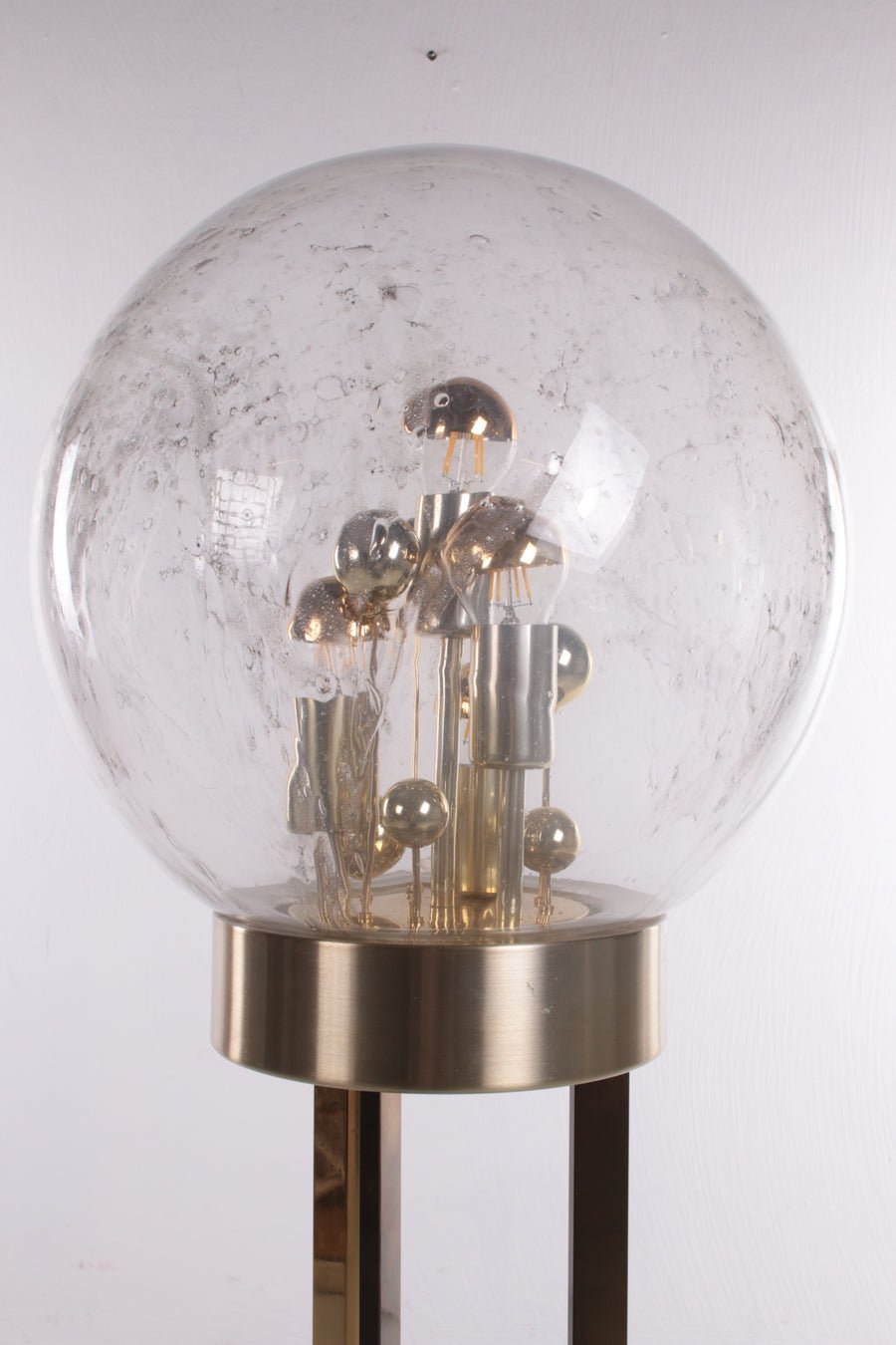 Gold "Sputnik" Floor Lamp by Doria Leuchten, Germany, 1970s - COLLECTORS RDAM