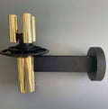 Rare set of large wall lights, Glashütte Limburg, Germany, 1970s - COLLECTORS RDAM