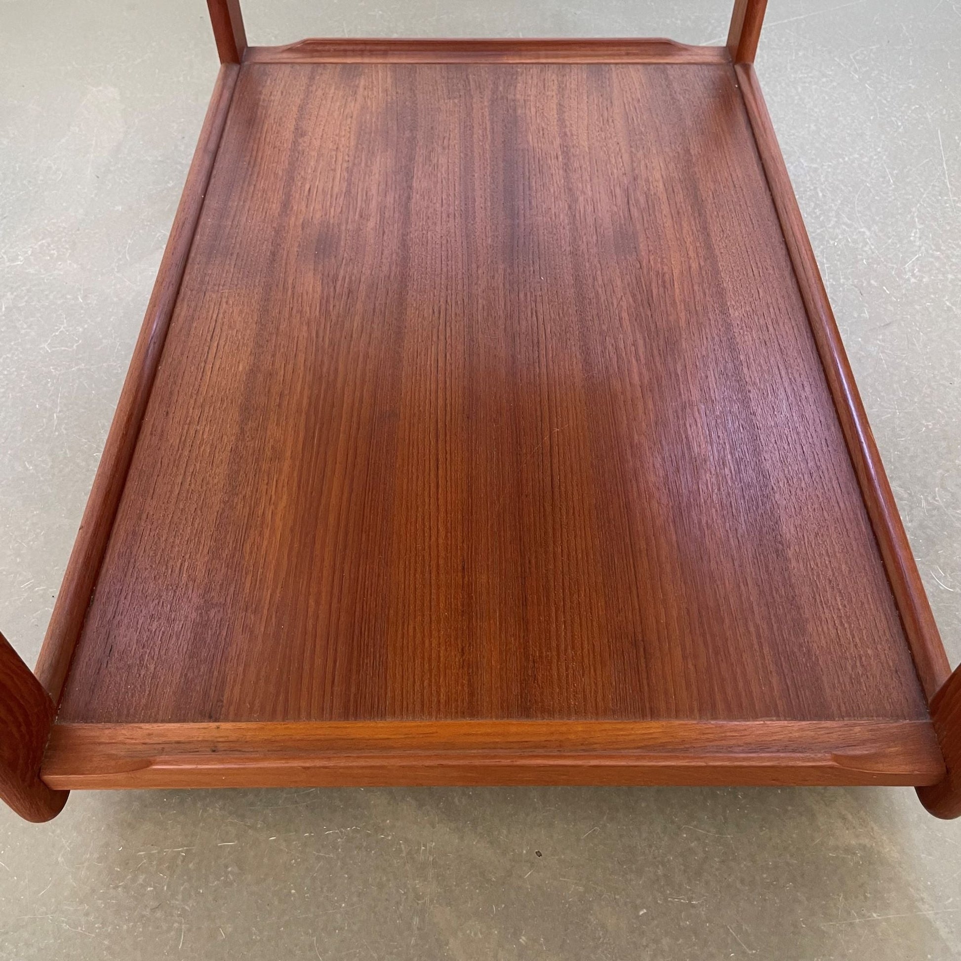 Scandinavian design teak bar cart, trolley, side table, 1960s - COLLECTORS RDAM