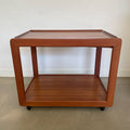 Scandinavian design teak bar cart, trolley, side table, 1960s - COLLECTORS RDAM