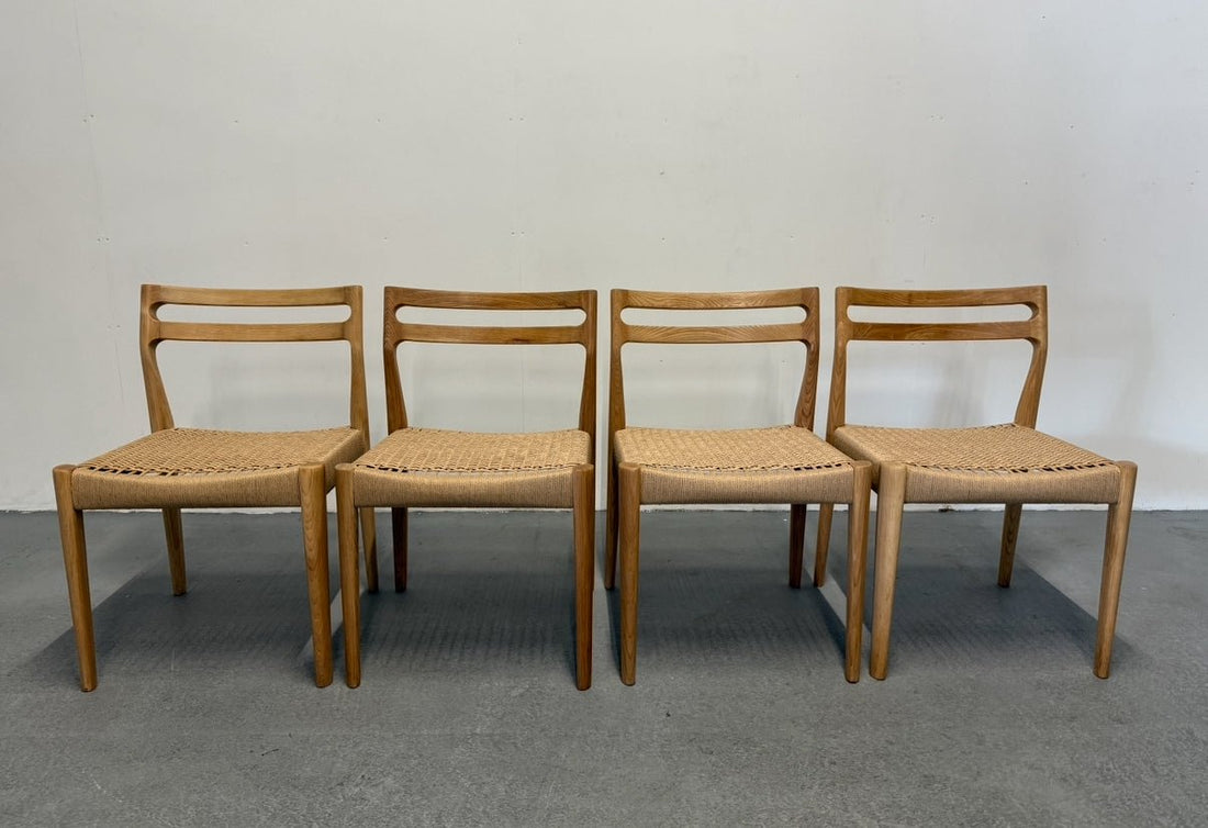 Set Oak Dining Chairs - COLLECTORS RDAM