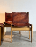 Set of 'Monk' chairs by Afra & Tobia Scarpa for Molteni, 1970 - COLLECTORS RDAM