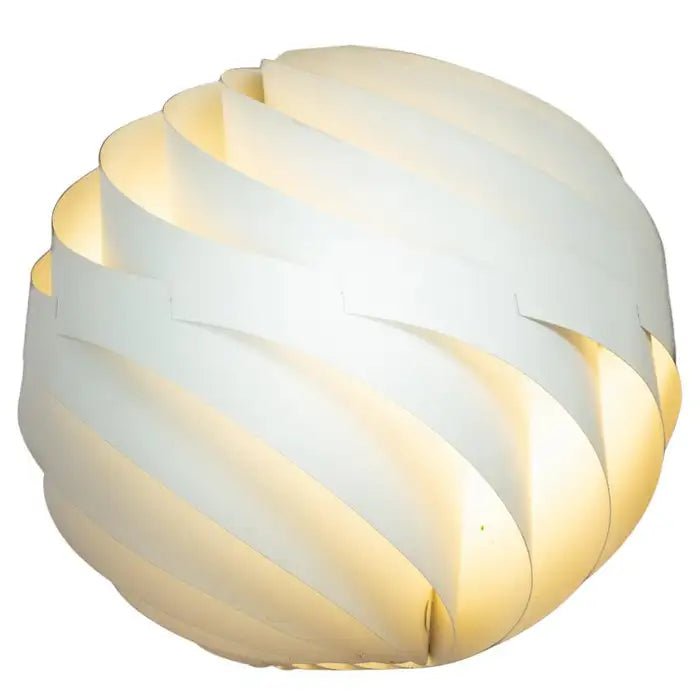 Space Age Danish design Louis Weisdorf Turbo white moon pendant light for Lyfa - COLLECTORS RDAM