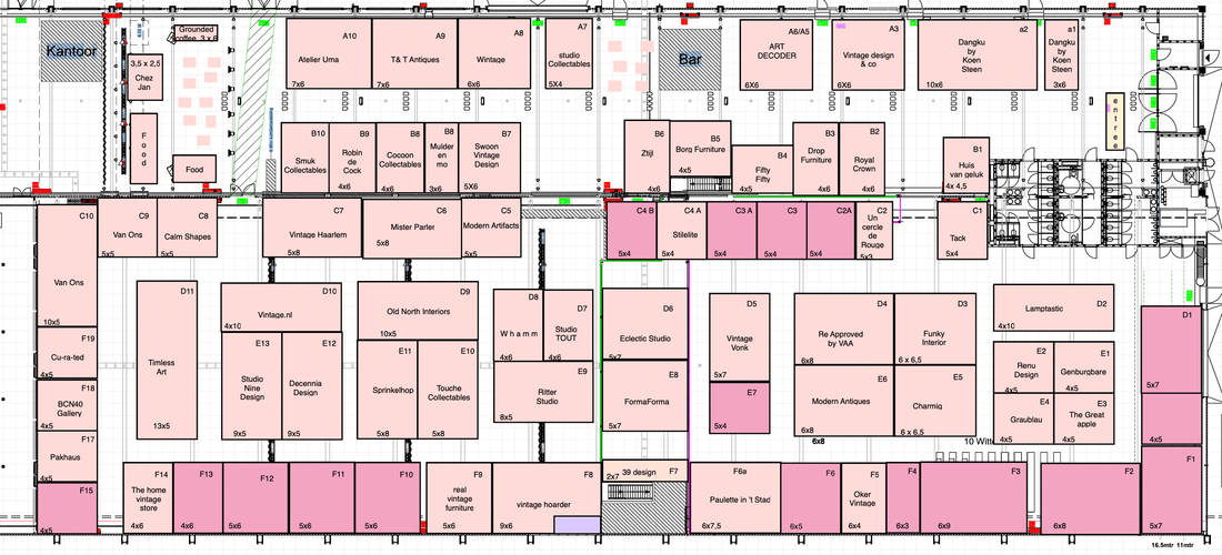 Stand only - Reservation Fee (floorplan (19 - 08/‘25) - COLLECTORS RDAM