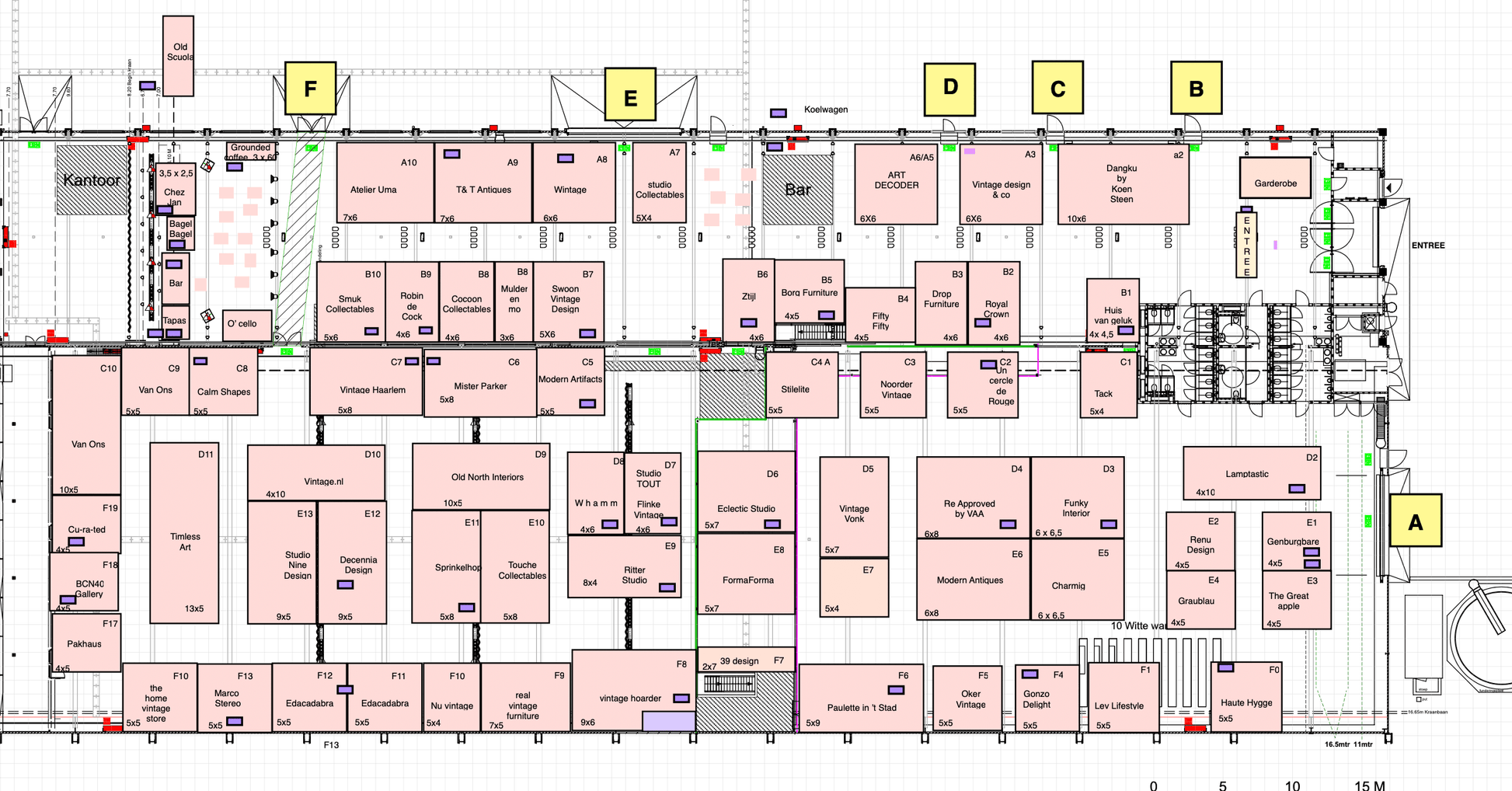 Stand only - Reservation Fee (floorplan 30 - 09/‘25) - COLLECTORS RDAM