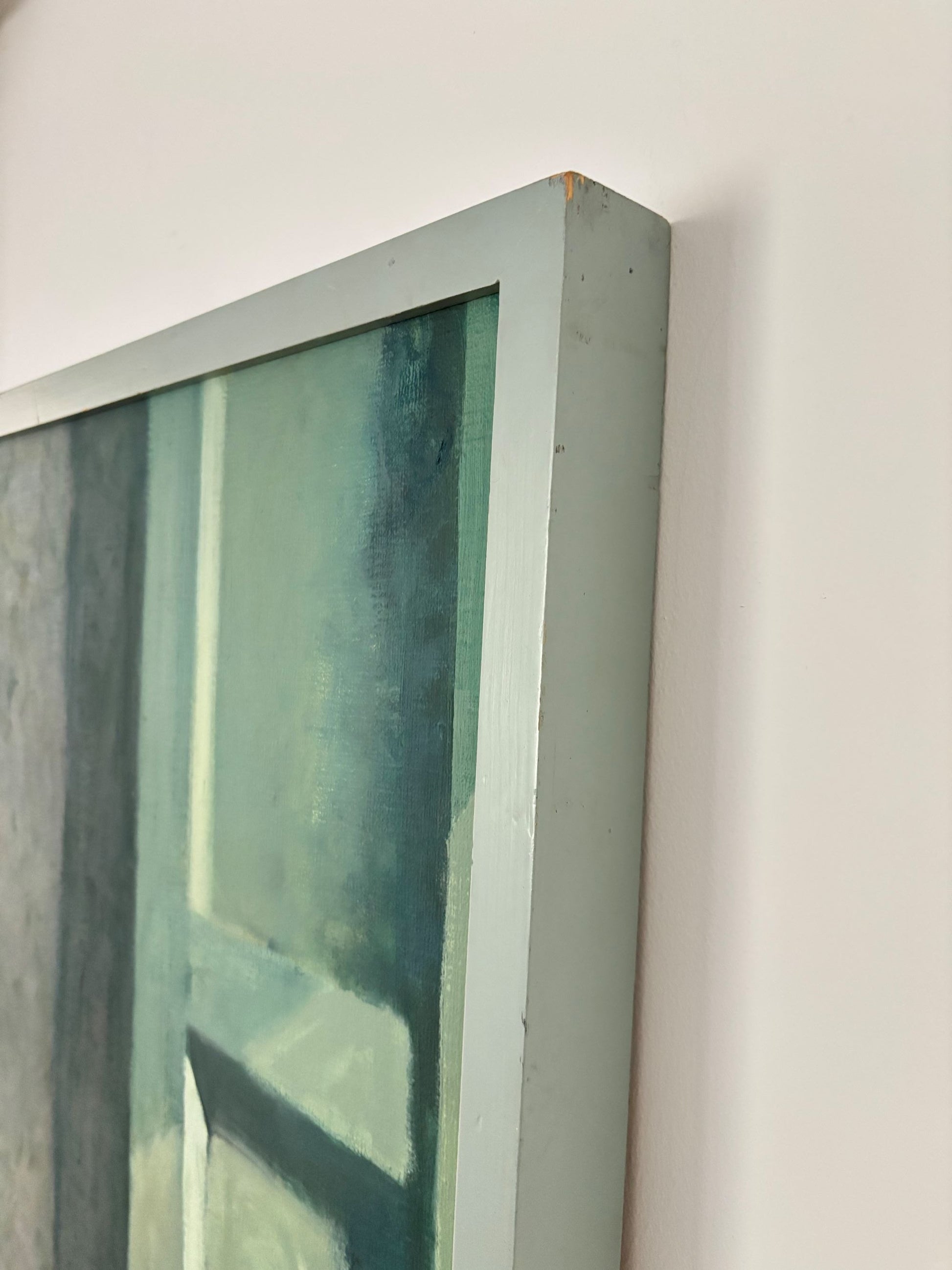 Wonderfull, large painting of Dutch artist Leon Spierenburg (1952 – ), dated 1985 - COLLECTORS RDAM
